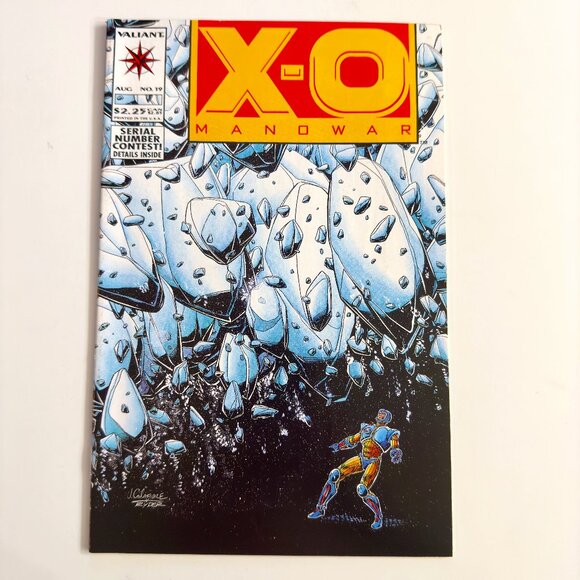 X-0 Manowar #19 - Valiant Comics - 1993 Superhero Comic Book - Picture 1 of 2
